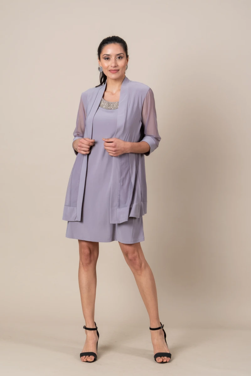 VESTIDO MAITE - Visón 