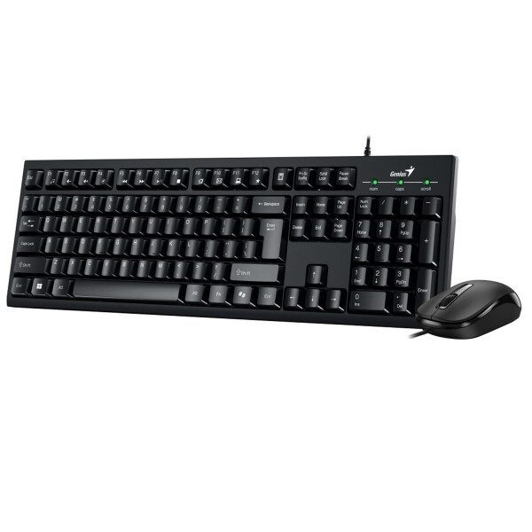 Combo Genius Km-100se Teclado Y Mouse Negro Usb COMBO GENIUS KM 100SE NEGRO