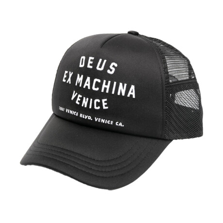 Gorro Cap Deus Venice Address Trucker Negro