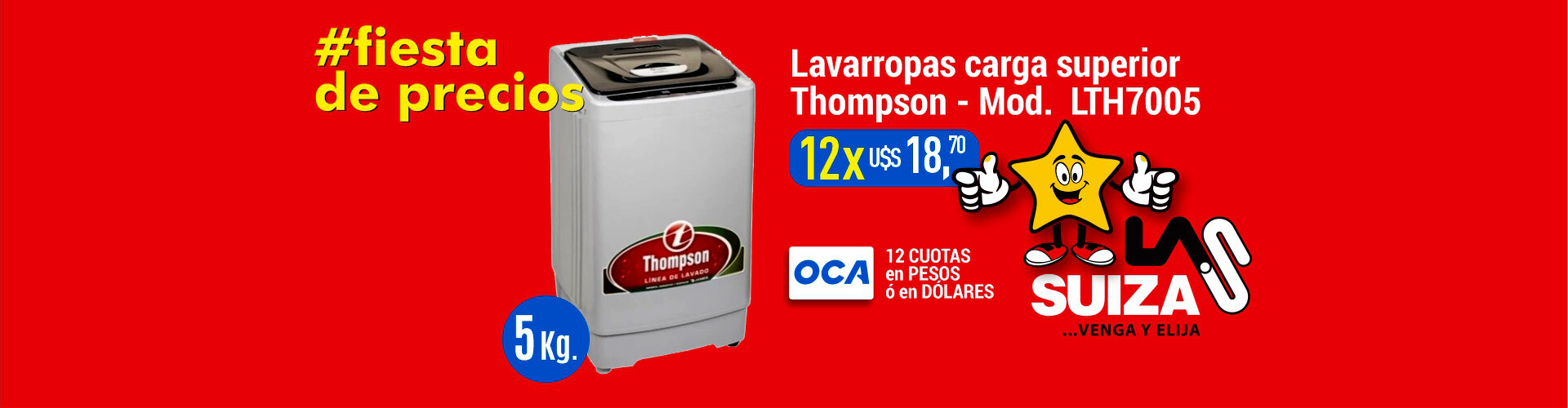 Lavarropas Thompson Lth 7005