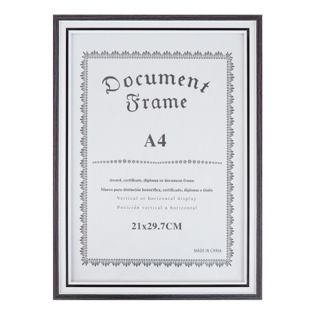 Porta certificado de madera Porta certificado de madera