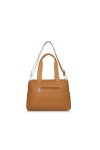 Cartera con bolsillo frontal Camel