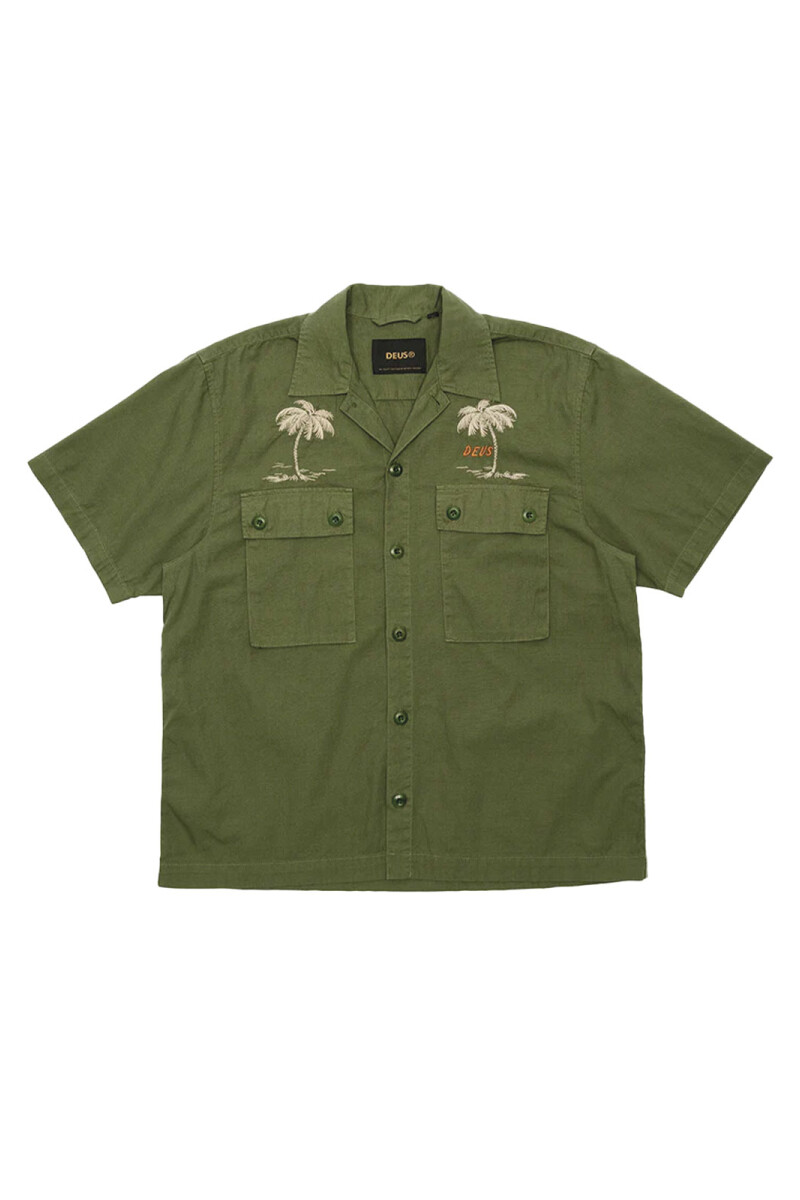 Stranded Fatigue Shirt Verde
