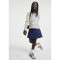 BLUSA ML FEM CINZA CLARO