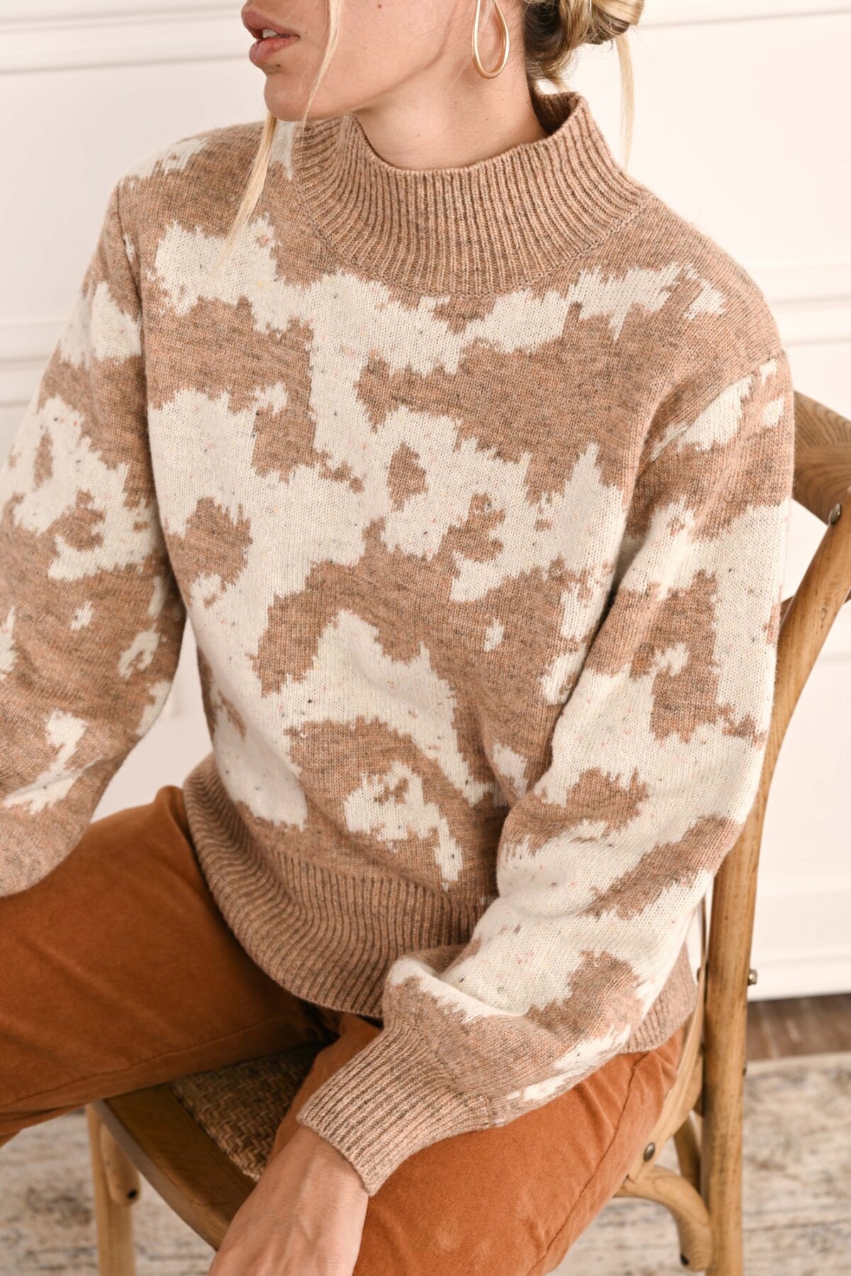 Sweater Beige Melange