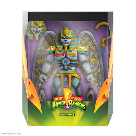 King Sphinx - Super 7 Ultimates Power Ranger King Sphinx - Super 7 Ultimates Power Ranger