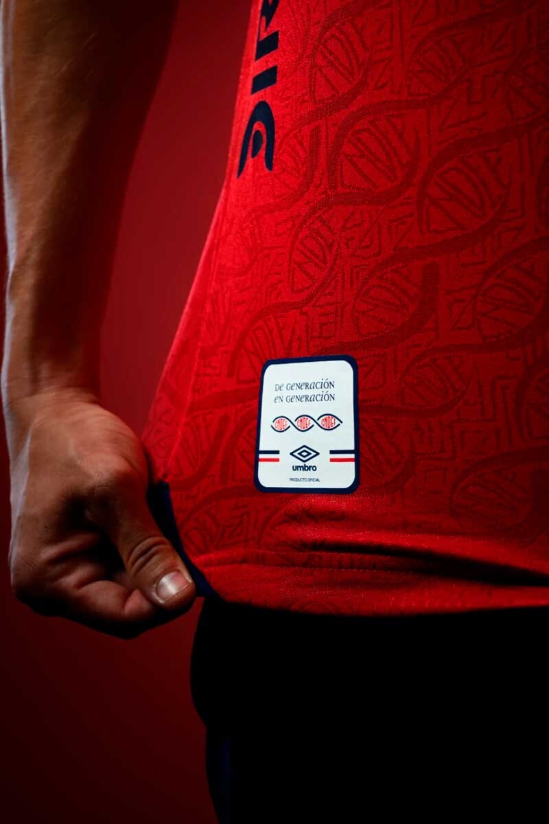 CAMISETA NACIONAL UMBRO DE JUEGO AWAY 1 Rojo