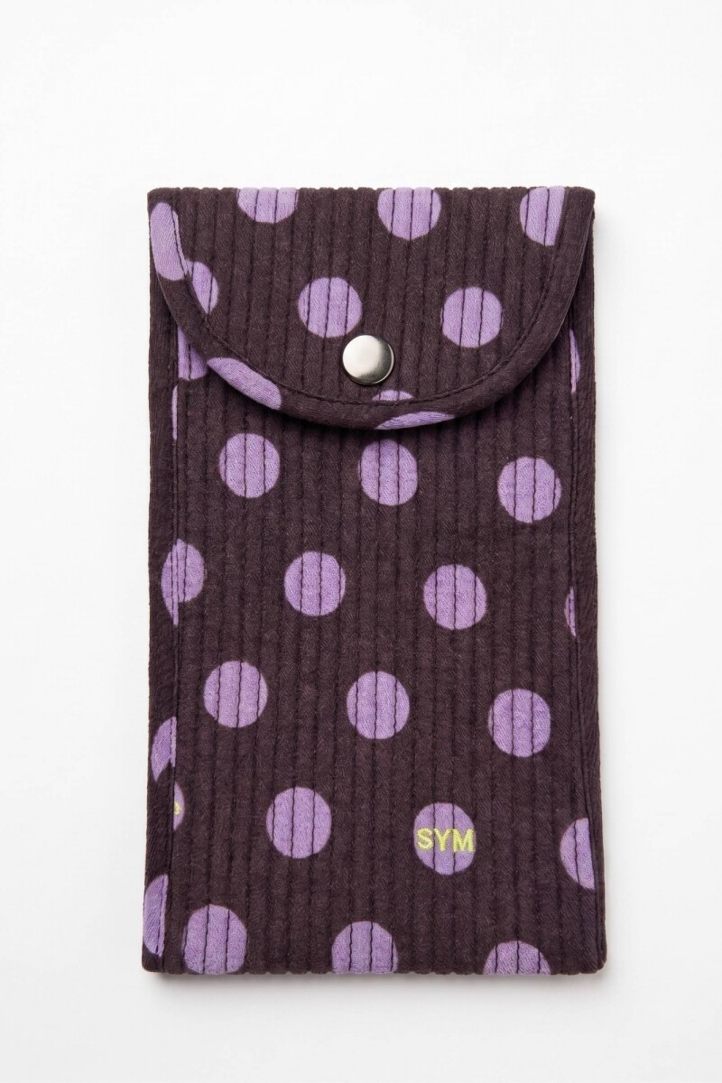 Estuche para lentes de sol lunares marrón