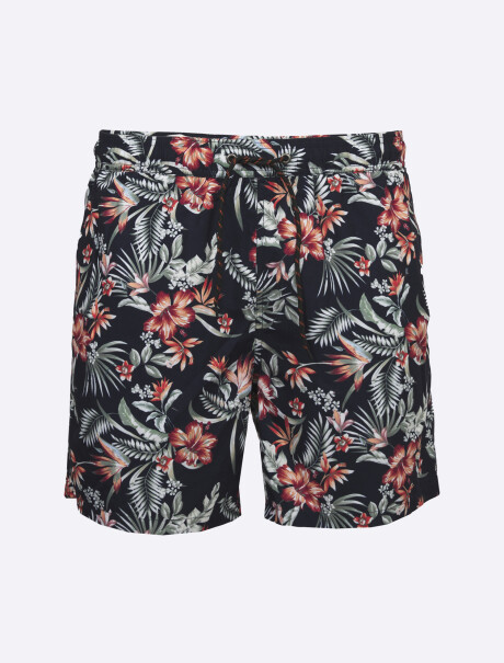 Short estampado marino