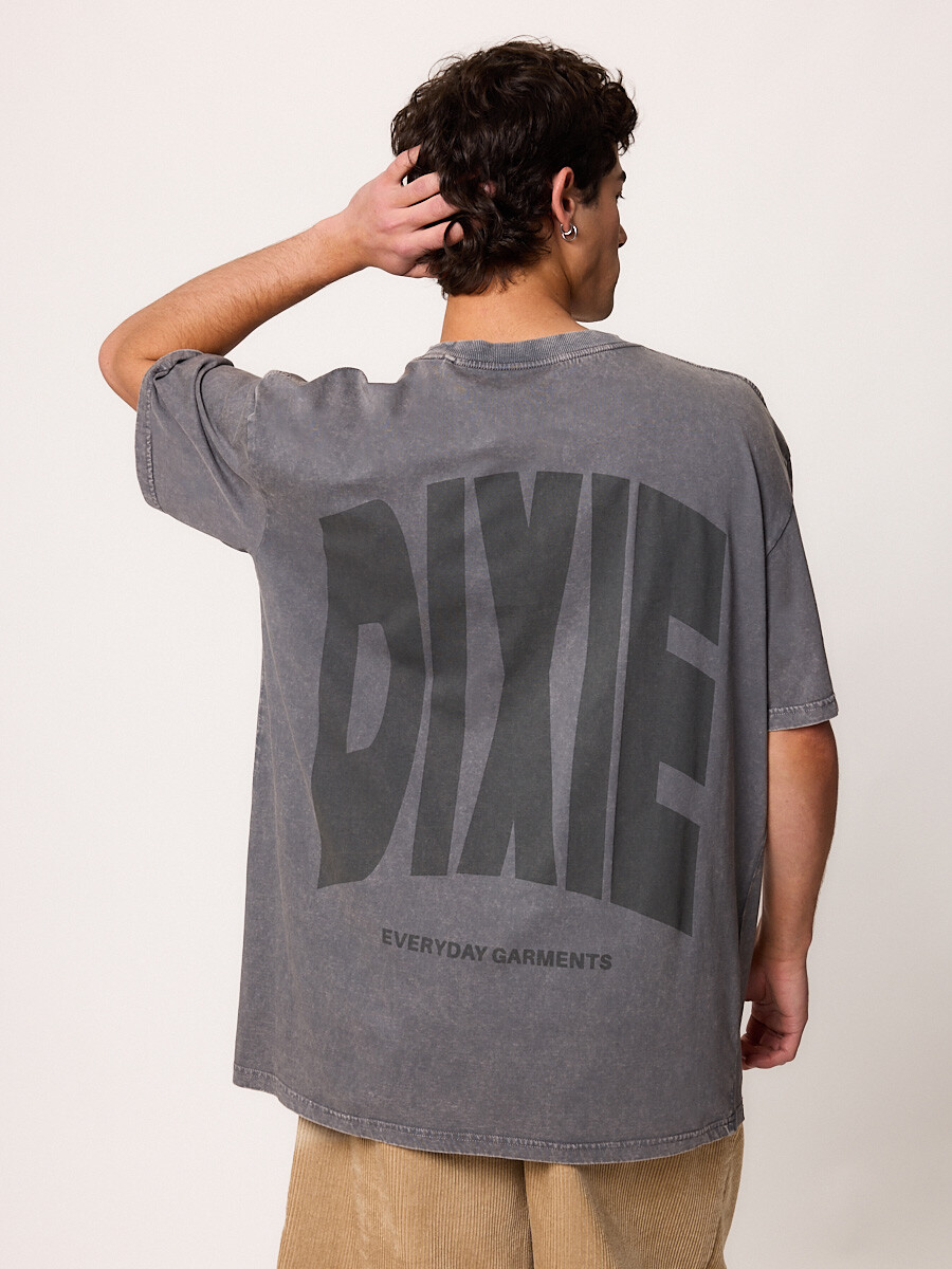 T-SHIRT M/C TRISHAR DIXIE Gris Piedra