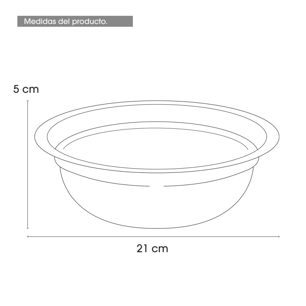 Bowl Ensalada Acero Inoxidable 21cm Repostería Cocina Bowl Ensalada Acero Inoxidable 21cm Repostería Cocina