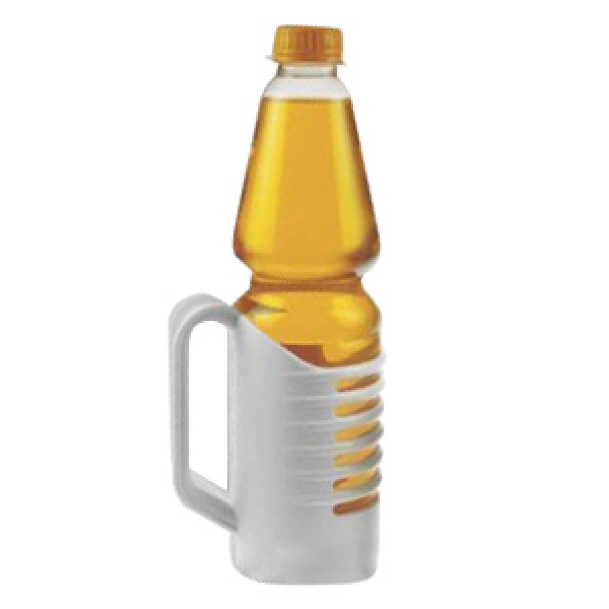 PORTA BOTELLAS REDONDO BLANCO BIESSE 