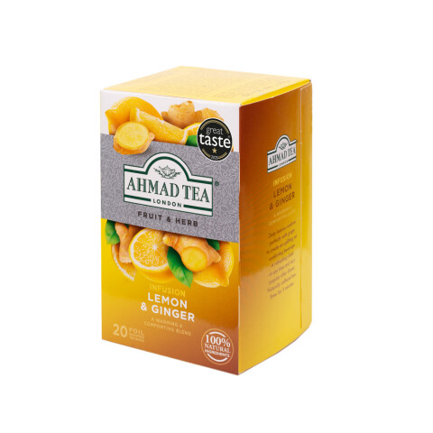 Te lemon & ginger x20 Ahmad Te Lemon Y Ginger X20 Ahmad