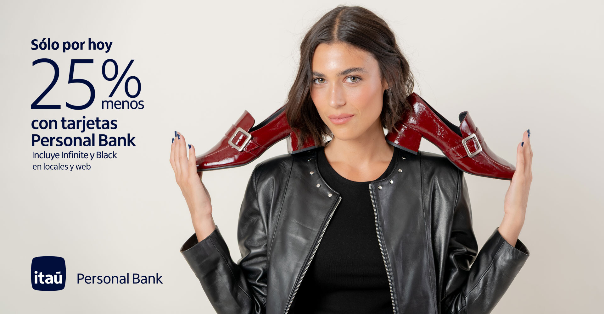 25% de descuento con Itau Personal Bank, Infinite y Black