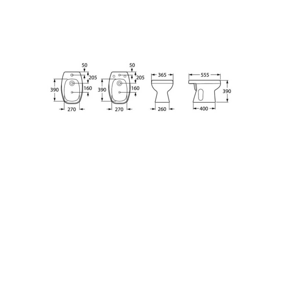 Bidet Mónaco Bidet Mónaco