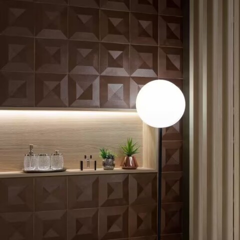 Porcelanato para pared Max Focus Steel DBW MLX 20x20 cm satinado y rectificado Porcelanato Para Pared Max Focus Steel Dbw Mlx 20x20 Cm Satinado Y Rectificado