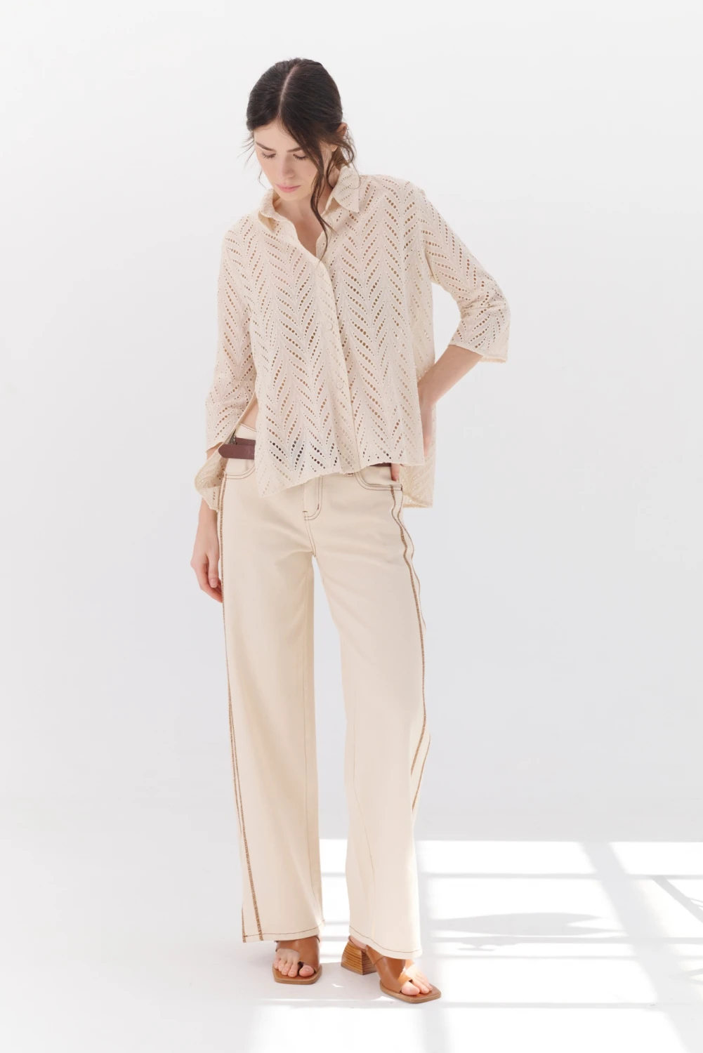 CAMISA JOYCE beige 0