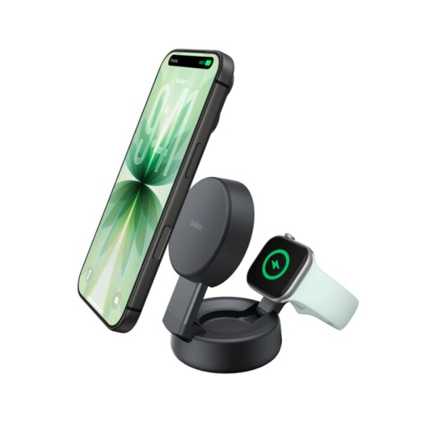 Cargador Inalambrico Belkin 2-1 Estand 25W WIZ043KQCH Cargador Inalambrico Belkin 2-1 Estand 25W WIZ043KQCH