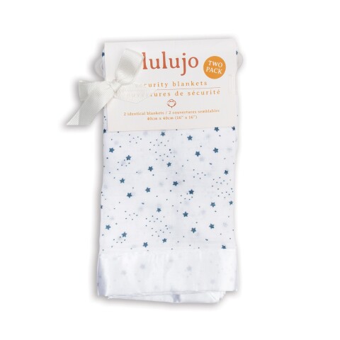 LJ0 Pack X2 Muselinas De Seguridad Stars Lulujo