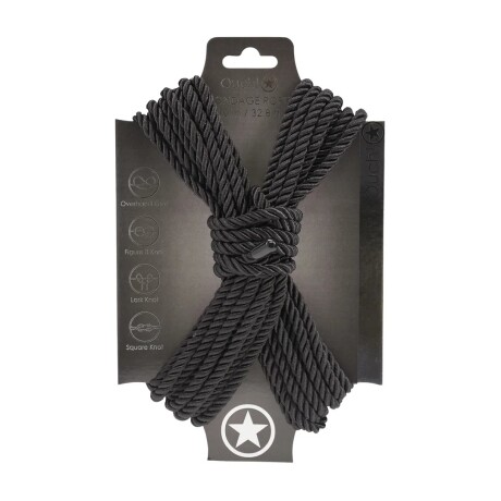 Soga para Sumisión Bondage Rope Ouch Negro