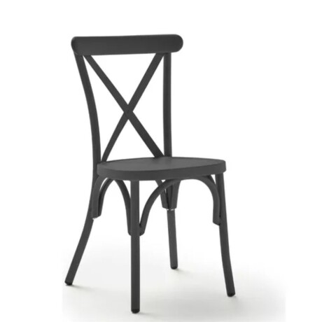 Silla Vienesa de Jardin NEGRO