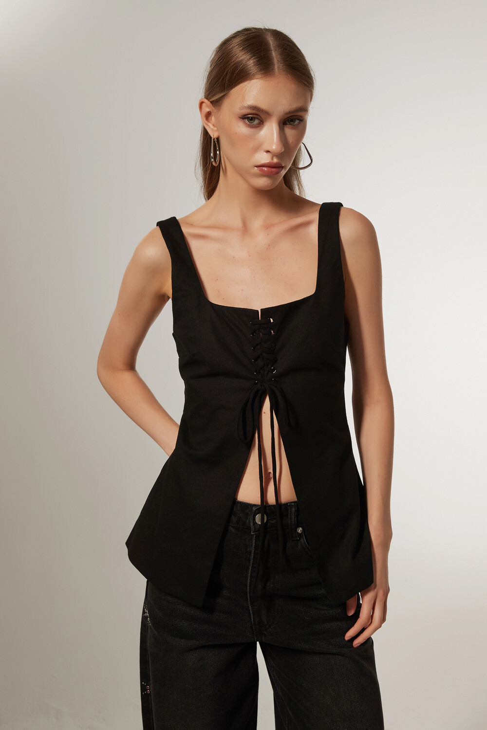 Tops Holbox Negro