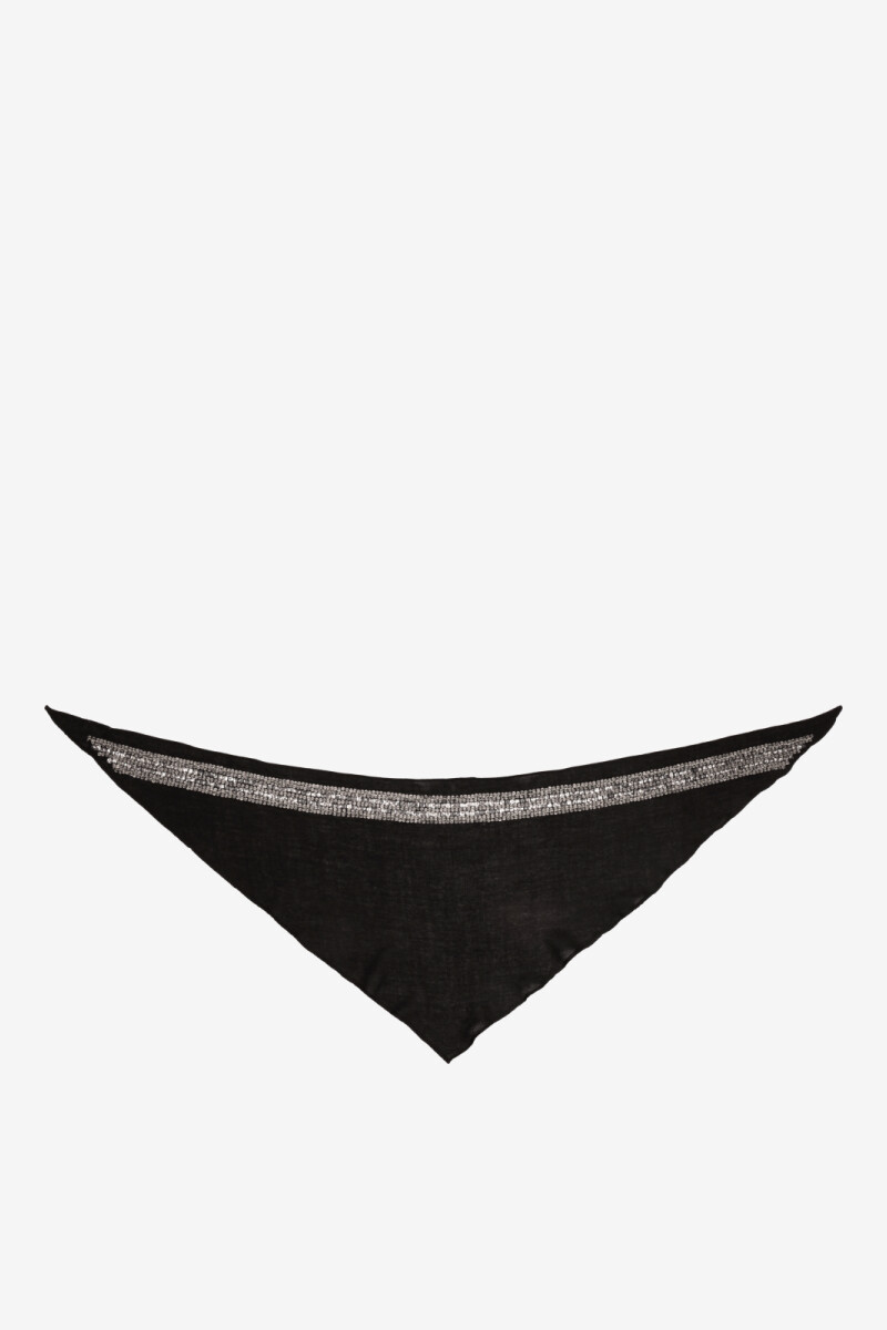 PAÑUELO TRIÁNGULO ANTIQUE Negro