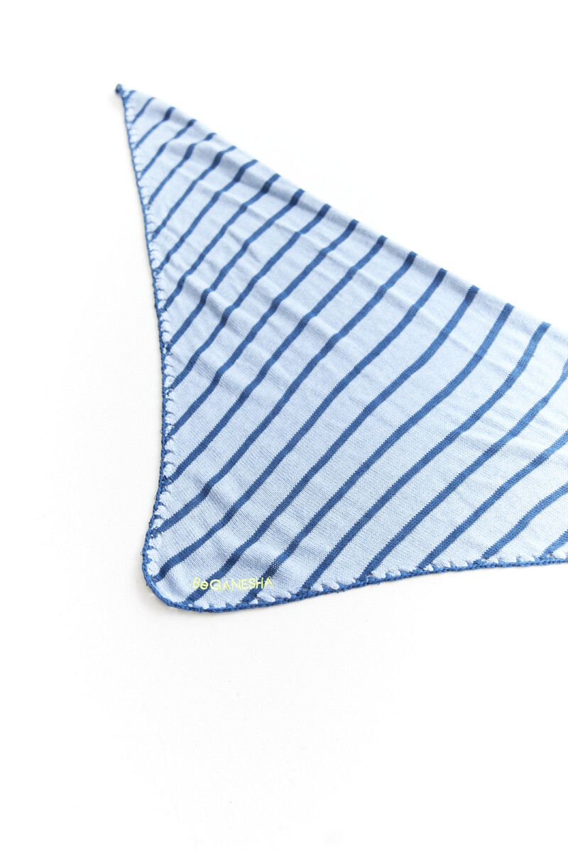 Pañuelo Triangle Azul