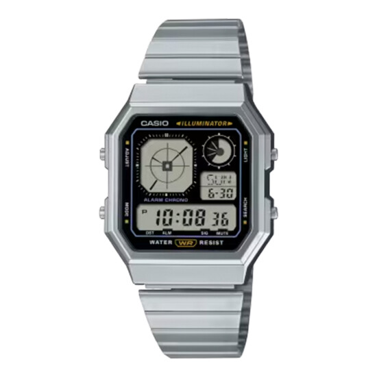 Reloj Casio en Acero Inoxidable Plateado 0