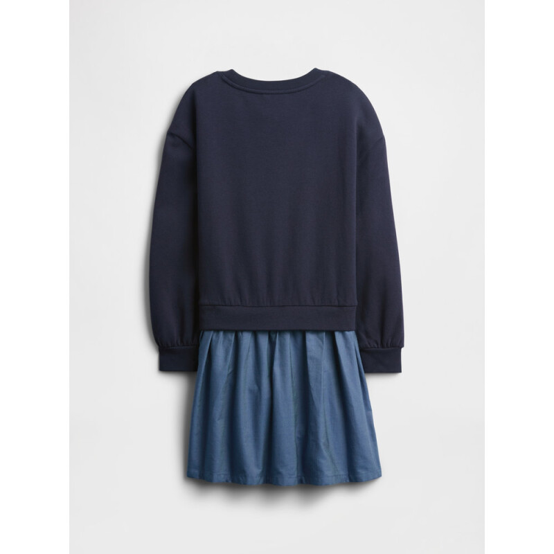V-DIS STITCH K2W FLC DRESS NAVY UNIFORM