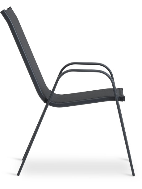 Silla apilable LEKNES negro Silla apilable LEKNES negro