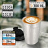 Vaso Termico Cafe Doble Capa 380ml Con Tapa Acero Inoxidable Vaso Termico Cafe Doble Capa 380ml Con Tapa Acero Inoxidable