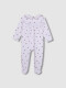 Pijama Estampado Blanco Optico