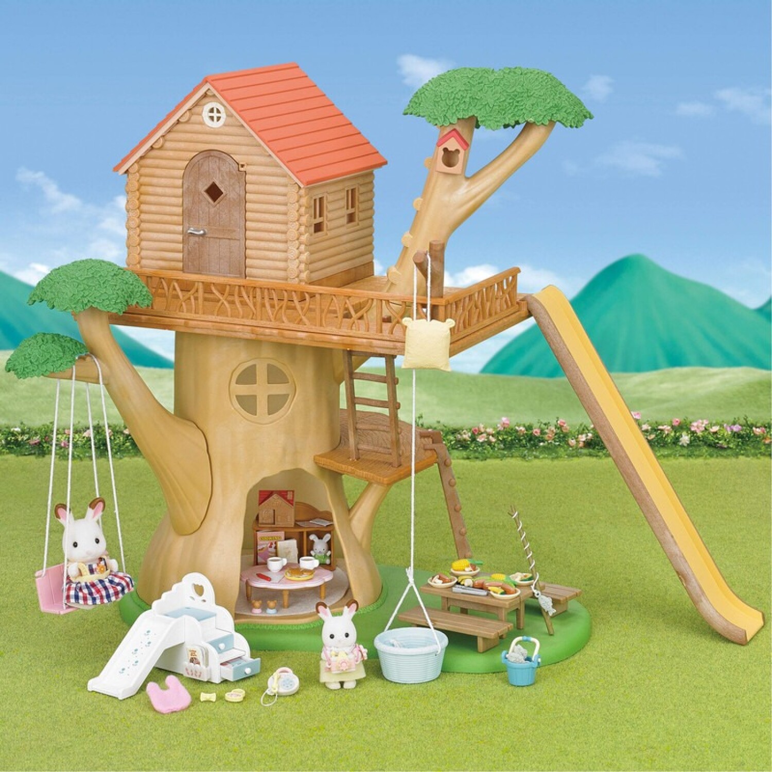 Sylvanian families casa del online arbol
