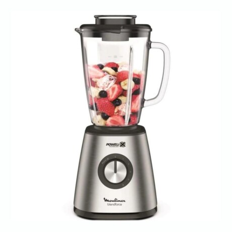 Licuadora MOULINEX Blendforce 2 Metal 800W Jarra de Vidrio 1.75L Licuadora MOULINEX Blendforce 2 Metal 800W Jarra de Vidrio 1.75L