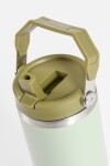 Mug vaso térmico grande acero verde