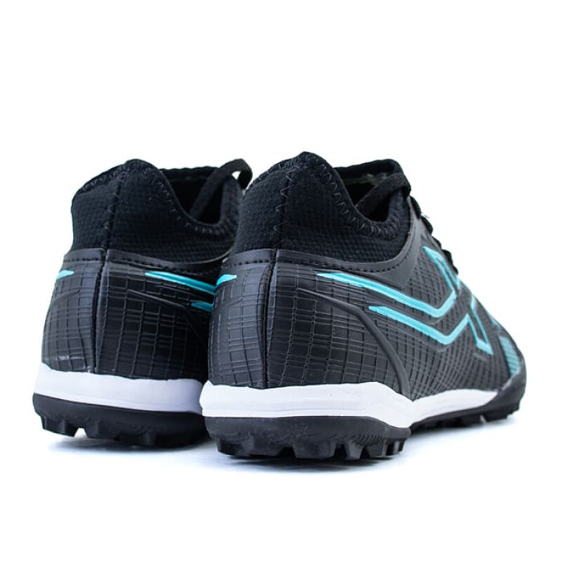 Championes de Futbol OXN Velox 4 Neo de Hombre - 317153773320 Negro-celeste