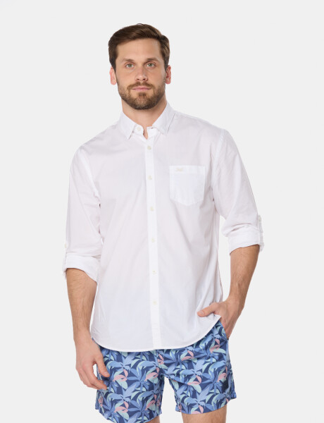 SHORT DE BAÑO ESTAMPADO Marino