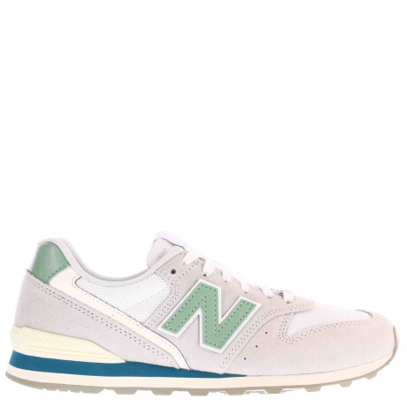 Championes de Mujer New Balance Classics Traditionnels Gris - Verde - Blanco