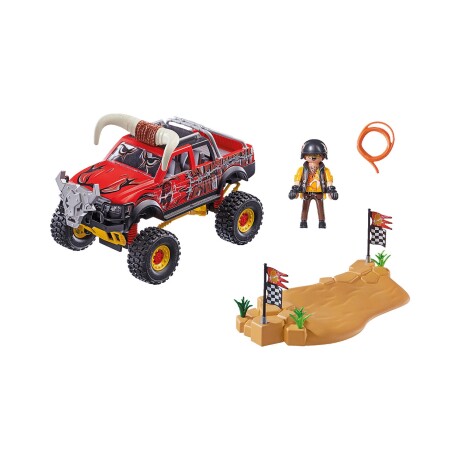 Juguete Playmobil Stunt Show camioneta Bull Monster Truck 57 piezas Juguete Playmobil Stunt Show camioneta Bull Monster Truck 57 piezas
