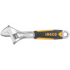 LLAVE FRANCESA AJUSTABLE MANGO GOMA 6´´ INGCO HADW131068 ABRE 24MM LLAVE FRANCESA AJUSTABLE MANGO GOMA 6´´ INGCO HADW131068 ABRE 24MM