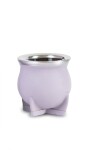 MATE DE CERÁMICA CHICO DELTA GLICINA GRANEADO FINO