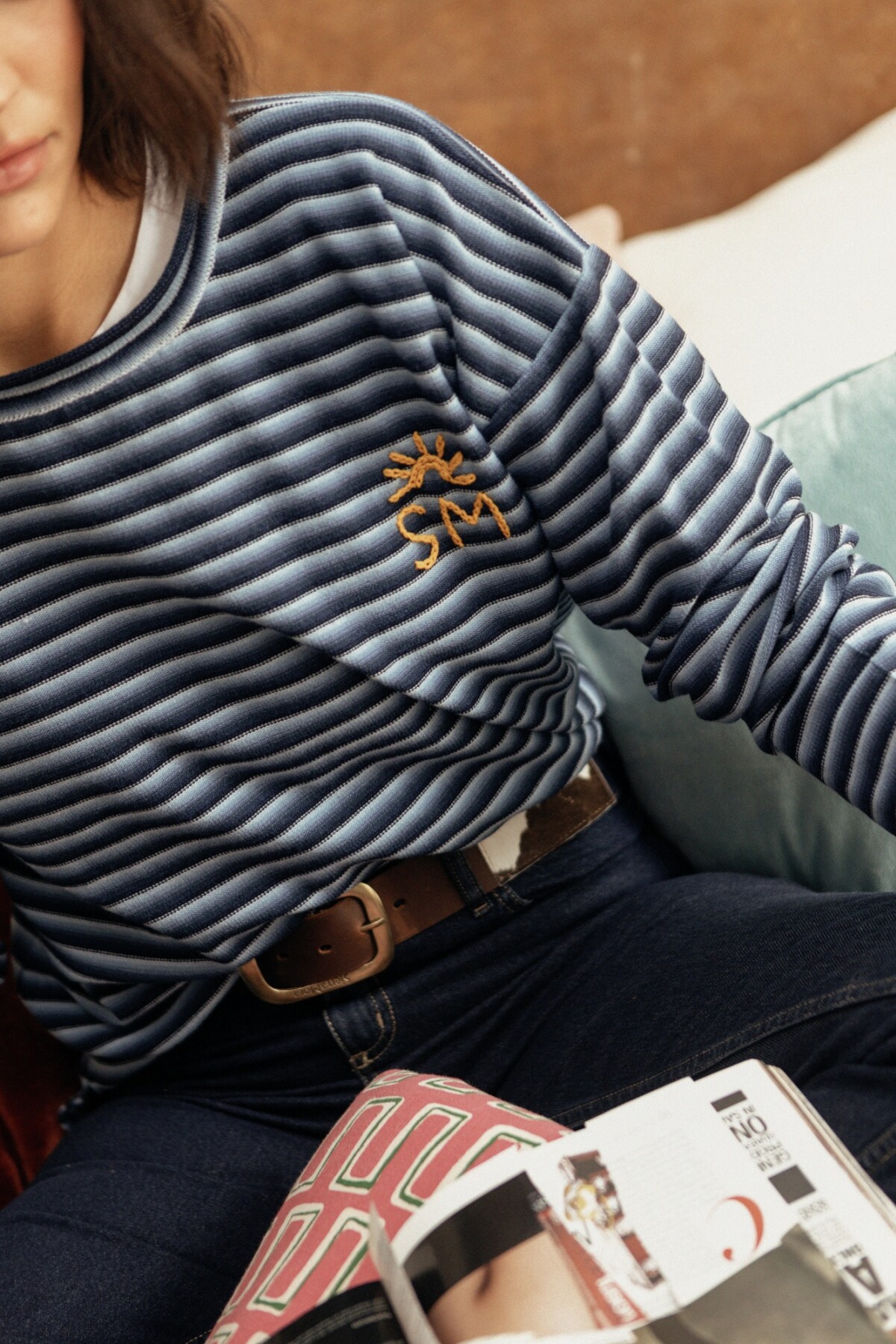 Street T-shirt Azul