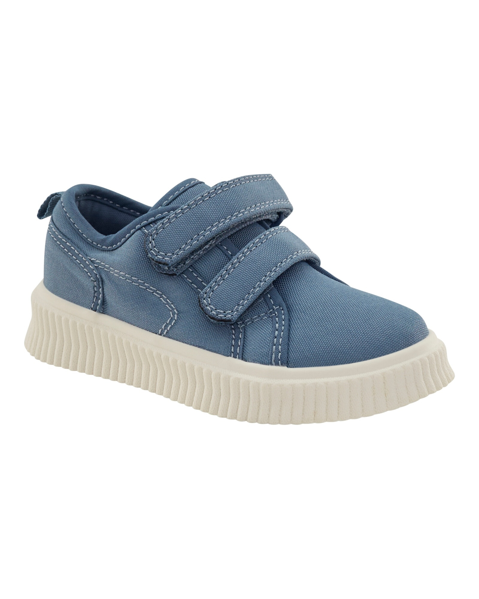 Zapatilla con velcro, azul Sin color