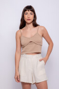 SHORT LORICA Crudo