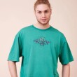 T-SHIRT RUSTY PARME VERDE