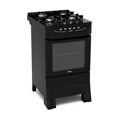 Cocina TEM Victoria 4H Negra Cocina TEM Victoria 4H Negra