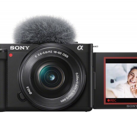 Cámara digital SONY con lente intercambiable para vloggers ZV-E10L BLACK