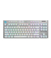 Teclado Logitech Gaming G915 Tkl Tactile Inal+Bluetooth (en Inglés) Blanco