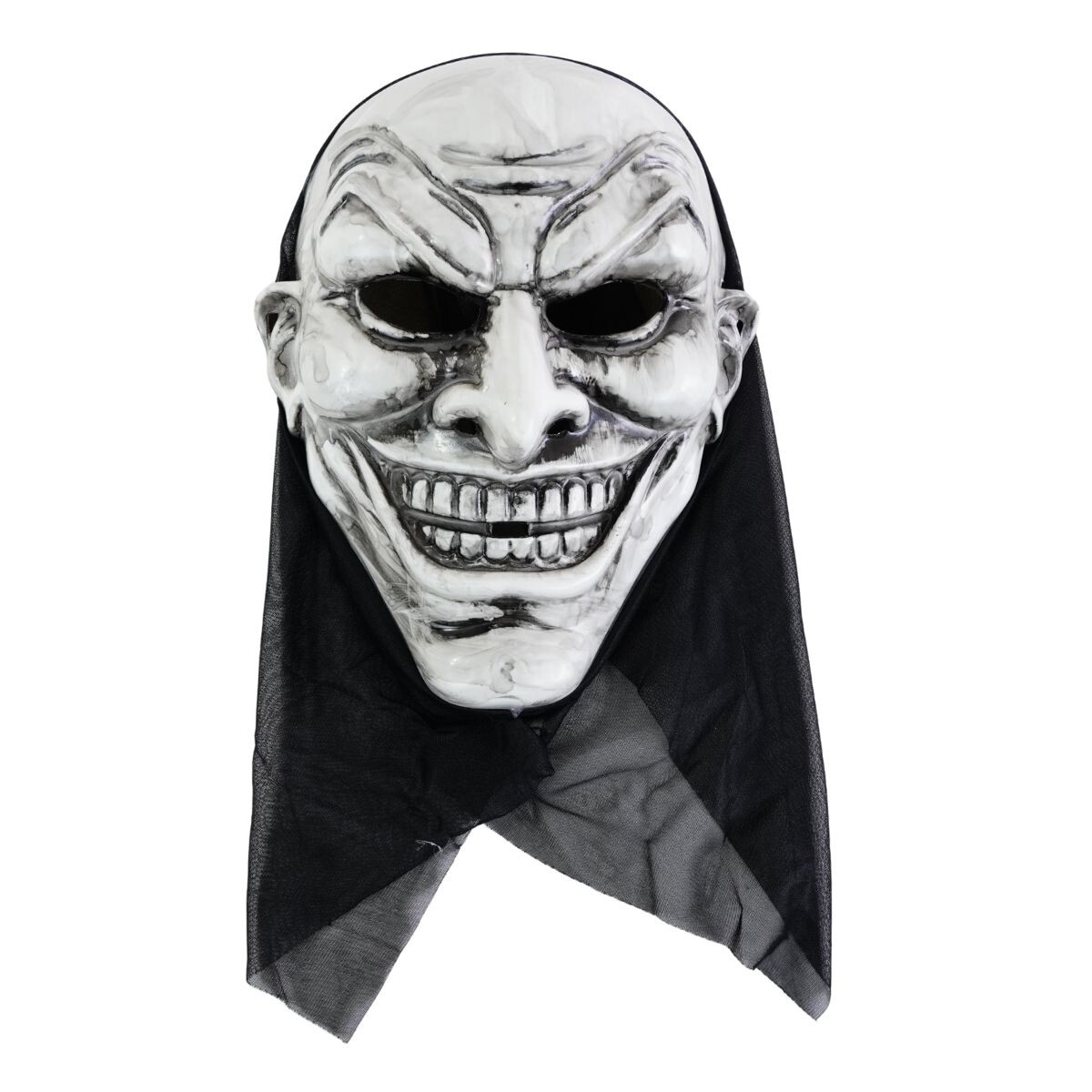 Mascara Halloween siniestra con capucha 